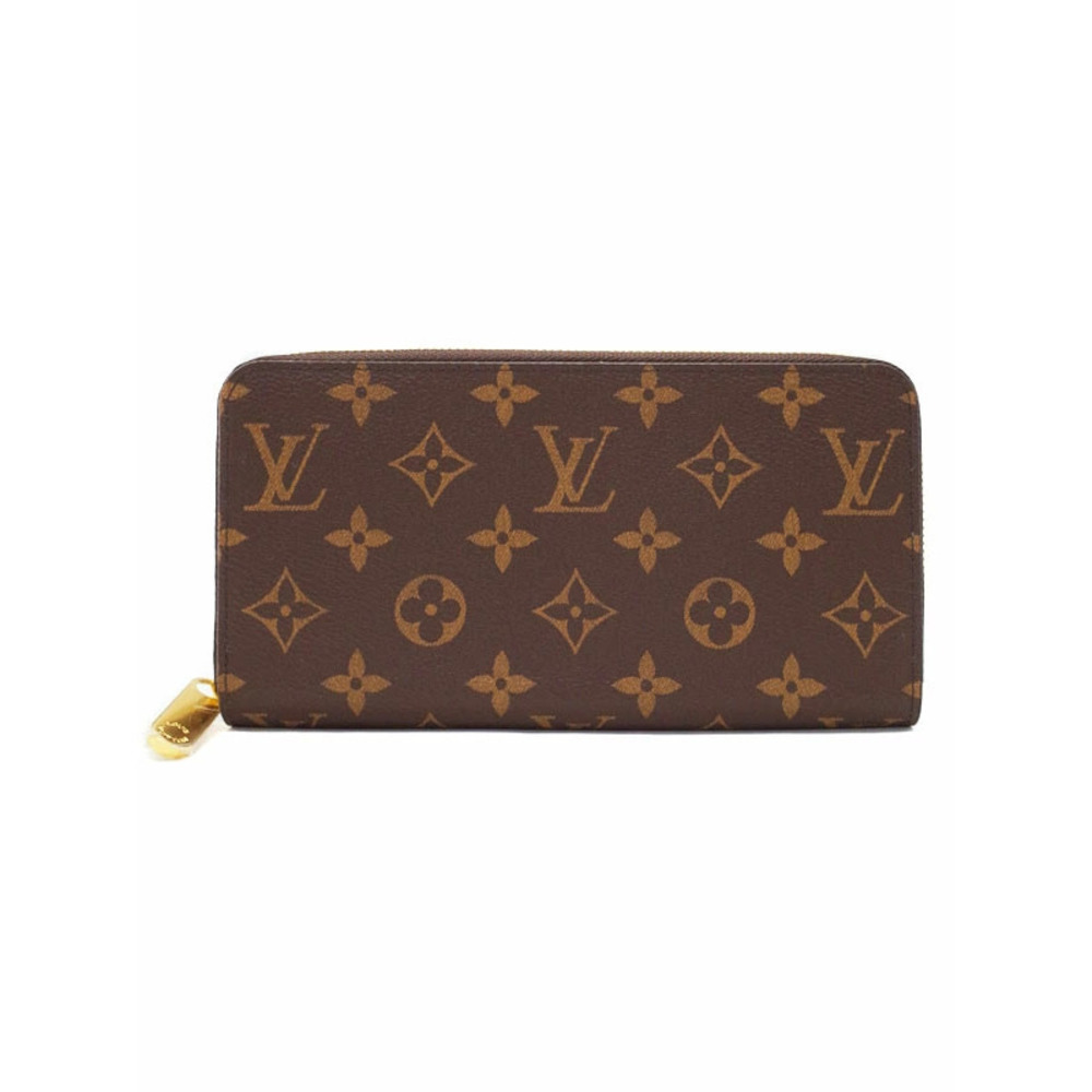 Louis Vuitton Monogram Zippy Wallet Round Zipper Long